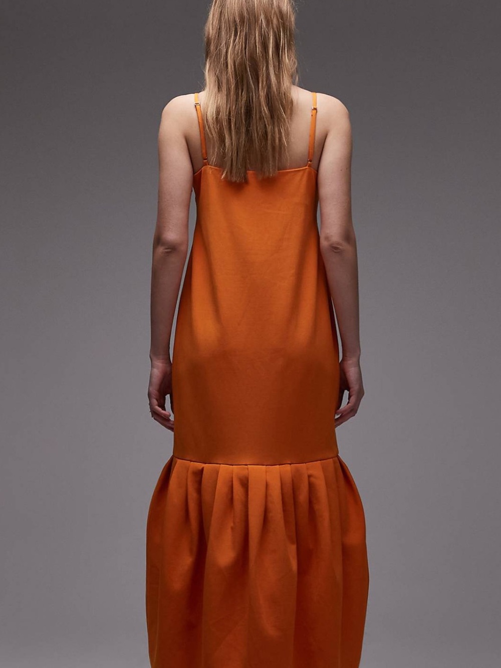 ASOS Tulip Ruffle-Hem Maxi Dress - Picture 3 of 4